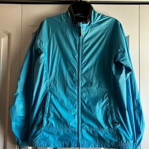 Lands' End Teal Mesh Jacket